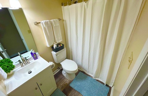 Greenville Condo | Charming 2BR Home, Fast WiFi, Pet Friendly, Near ECU & Hospital