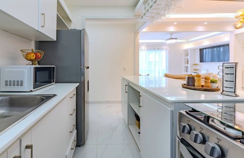 Prado Oriental Condo | Charming 3-Bedroom Condo with AC in Santo Domingo Este