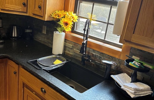 Etoile Cabin | Charming 3-bedroom cabin with AC and WiFi at Barren River Lake in Lucas, KY
