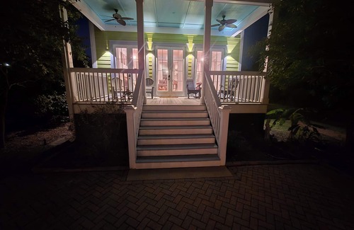 Waveland House | Charming 3-bedroom home with a private pool and firepit. 15 min from the beach.
