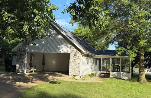 Enchanted Hills House | Charming 3-bedroom house with private dock lot on beautiful Wawasee Lake.