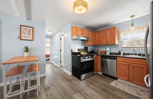 Pawcatuck Apartment | Charming 3BR Apt 1 Mile From Downtown Westerly. Short Drive to Mystic & Casinos.