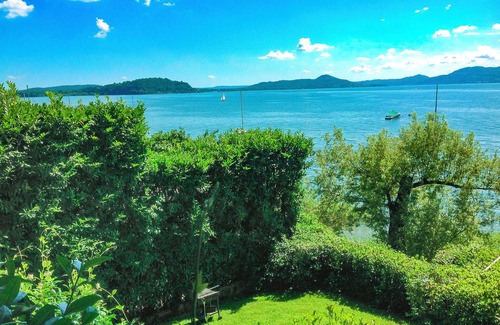 Sasso Moro Villa | Charming 5-room house with approx. 6,000 m² lakeside plot