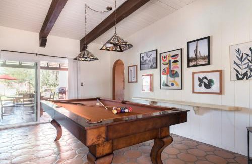 Camelback Sierra House | Charming 5BDR Hacienda w Pool Fire Pit Billiards La Casona by AvantStay