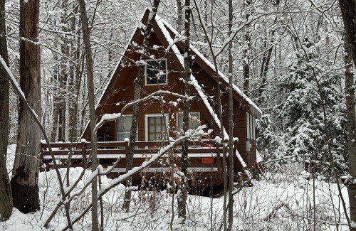 Hancock Cabin | Charming A-Frame Near all the Best parts of the Berkshires!