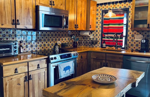 Barrio Viejo House | Charming Adobe Flat in Historic Sonoran Rowhouse in Barrio Viejo with Parking!