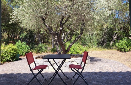 Sainte-Maxime Cottage | Charming air-conditioned cottage with all comfort for 2 people with pool and spa
