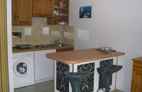 Ajaccio Apartment | Charming air-conditioned studio at the foot of the beaches, 4p, with its pretty tree-lined terrace
