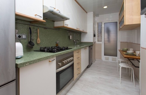 Sant Adria de Besos Condo | Charming and large apartment near the sea.