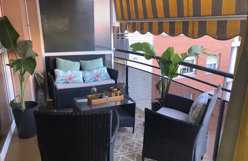 Sant Adria de Besos Condo | Charming and large apartment near the sea.