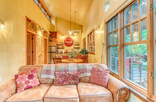 Moab Cabin | Charming and dog-friendly home in town w/WiFi - walk to restaurants & shops