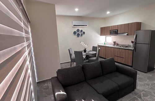 Las Gaviotas Apartment | Charming and nightlife haven-bedroom apartment with AC, in beautiful Mazatlán