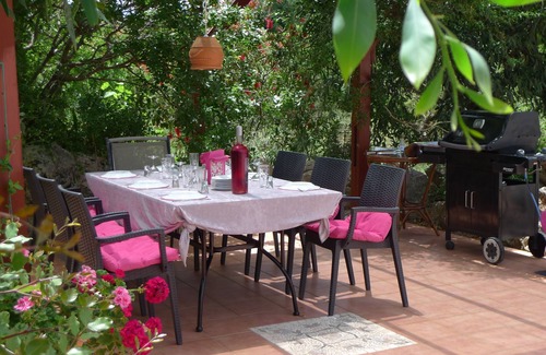 Vamos Villa | Charming and serene villa with pool, lush garden, sea and mountain view