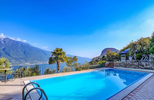 Arias Apartment | Charming Apartment 5 Close to Lake Garda with Wi-Fi, Pool & Terrace; Parking Available, Pets Allowed