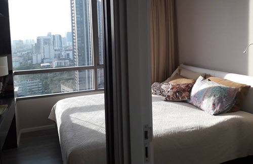 Phra Khanong Nuea Apartment | Charming apartment - 21st floor - Luxury condominium - BTS Phra Khanong -