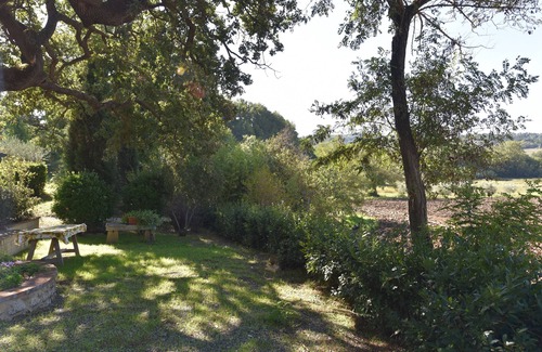Montescudaio Apartment | Charming apartment for 5 people with garden, BBQ and wifi