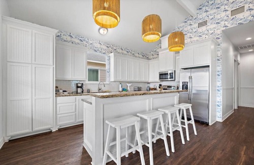 Surfside Beach House | Charming Beach Home Near Beach & Pier with Deck