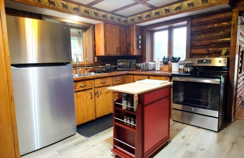 Lyndon Station Cabin | Charming cabin getaway in the woods, private trails, only 20 mins from WI Dells!