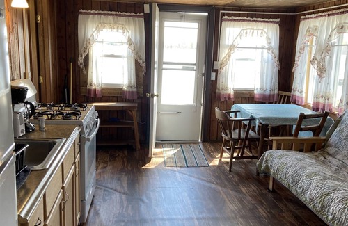 West Branch Cabin | Charming Cabin with Beach Access, Kayaks, and Playful Activities for All
