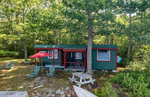 Belmont Cabin | Charming Camp on Water's Edge-Canoe, Loons, Turkeys, Fish and an Eagle