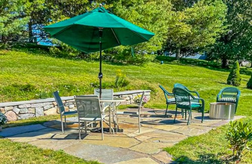 Winter Harbor House | Charming Coastal House with Cozy Living Spaces and Outdoor Firepit