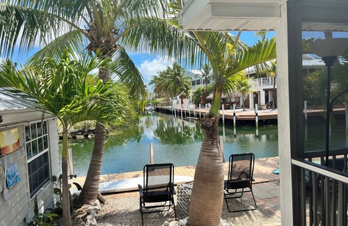 Little Torch Key House | Charming Conch Cottage on deep water canal in Little Torch Key