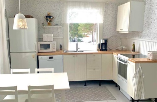 Bergsjo House | Charming country house on the edge of the forest in picturesque village.