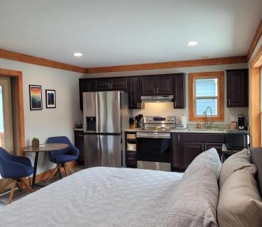 Bryson City Apartment | Charming Downtown Bryson City SkyLoft Studio 3 - Perfect for Couples