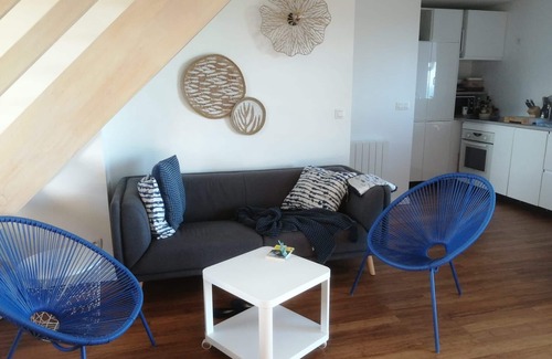 Ambleteuse Apartment | Charming duplex with magnificent sea view, in the natural region of Les 2 Caps