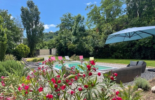 Aubenas Cottage | Charming F5 6/8 pers 110m2, in large grounds, heated pool near Ardèche.