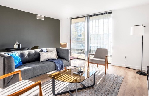 Foggy Bottom Apartment | Charming Foggy Bottom 1BR w/ W/D + Gym near Watergate by Blueground