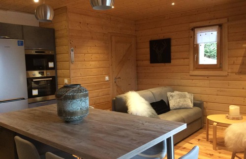 Font-Romeu-Odeillo-Via Ski Chalet | Charming T3- 6 beds in lower chalet with magnificent views