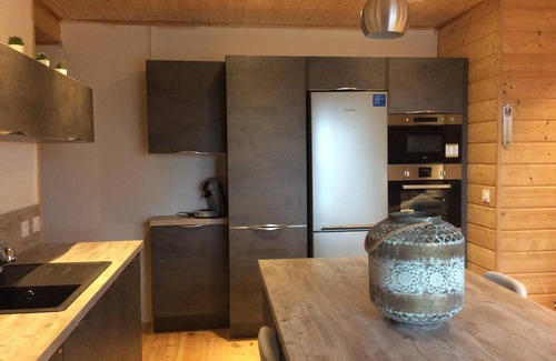 Font-Romeu-Odeillo-Via Ski Chalet | Charming T3- 6 beds in lower chalet with magnificent views