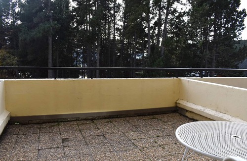 Font-Romeu-Odeillo-Via Apartment | Charming Studio with Terrace, Golf View & Parking in Font-Romeu