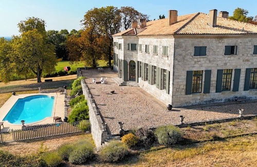Saint-Colomb-de-Lauzun Villa | Charming Ancient property, 32 people, 14 bedrooms, 2 pools, billiards