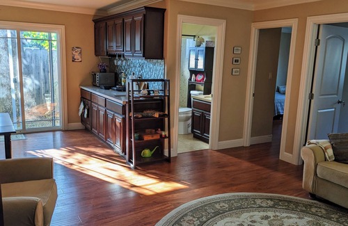 Central District House | Charming Fremont Guest Suite with Lush Backyard Oasis and Fruit Trees!