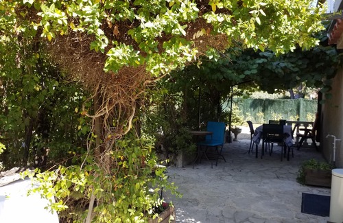 Tourrettes Villa | Charming garden level with 100% PRIVATE SWIMMING POOL and wooded garden
