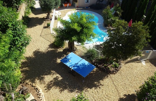 Pomerols Apartment | CHARMING GUEST GARDEN TERRACE SWIMMING POOL, FREE PARKING AND WIFI, BEACHES 8 Km away