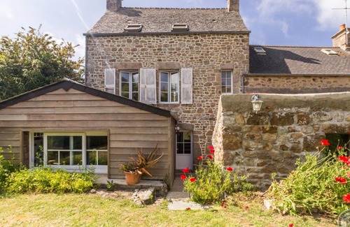 Fermanville Cottage | Charming Historic Home with Garden, Near Port and Nature Trails, Ideal for a Peaceful Getaway