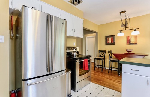Milford House | Charming Home with Sunroom a Short Walk to Downtown - Pet-Friendly