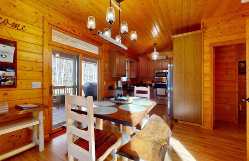 Kyle House | Charming Home in Topton with Creek views and High Speed Internet