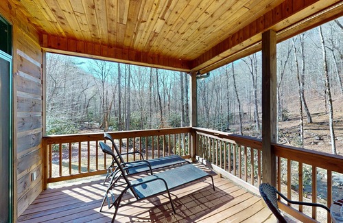 Kyle House | Charming Home in Topton with Creek views and High Speed Internet