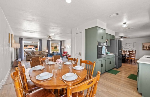Abilene House | Charming Home to Unwind w/Firepit & Ample Space