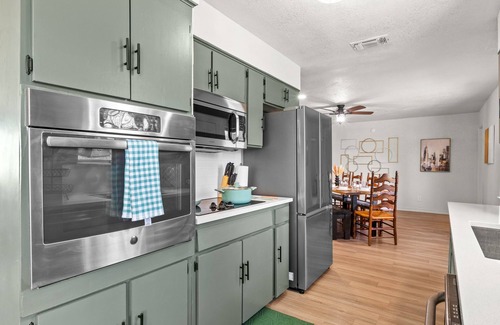 Abilene House | Charming Home to Unwind w/Firepit & Ample Space