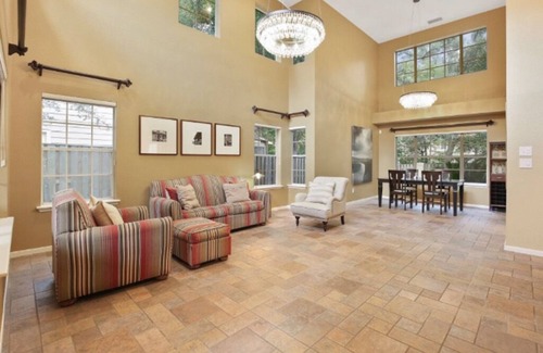 Alden Bridge House | Charming Home with Heated Pool and Spa in The Woodlands