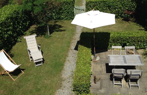 Le Palais House | Charming house with south and west terraces. Small enclosed garden.