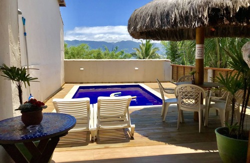 Itaguassu House | Charming house with sea view