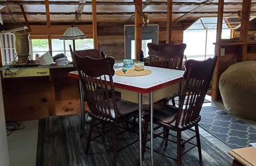 Brooks Cabin | Charming Lake front 2-bedroom cabin in delightful Brooks 6 miles from ocean