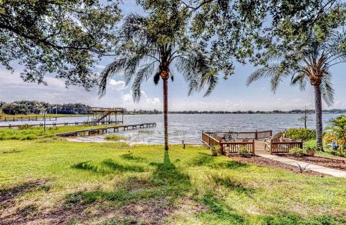 Eagle Lake House | Charming Lakefront Home Hot Tub