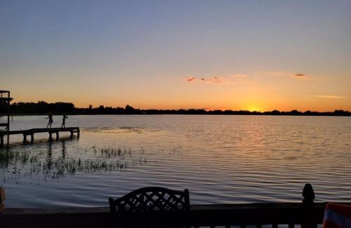 Eagle Lake House | Charming Lakefront Home Hot Tub